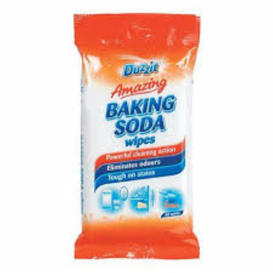 DUZZIT 40PK AMAZING BAKING SODA WIPES
